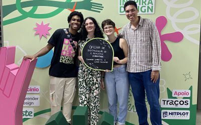Lafda participa do Inspira Design 2026 com oficina de digitalização 3D e realidade aumentada